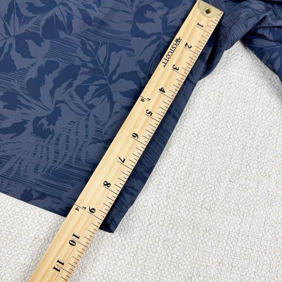 SAXX Shorts Mens 34 Land To Sand 2N1 Lined Ballpark Pouch Drawstring Blue Floral - Picture 10 of 12